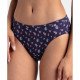 JOCKEY PANTY 1410  (Pack of 3_Colors & Prints May Vary)  Women's Medium Coverage Super Combed Cotton Mid Waist Bikini with Concealed Waistband