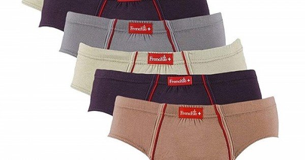 VIP Frenchie Plus Men's Cotton Brief (Pack of 6) Soft absorbent Cotton  fabric