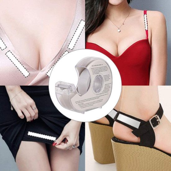 BODY AND CLOTHING TAPE / Fashion Dressing Tape / Invisible Double-sided Body Tape